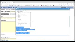 How to Post to BackPage with EPS4Cash