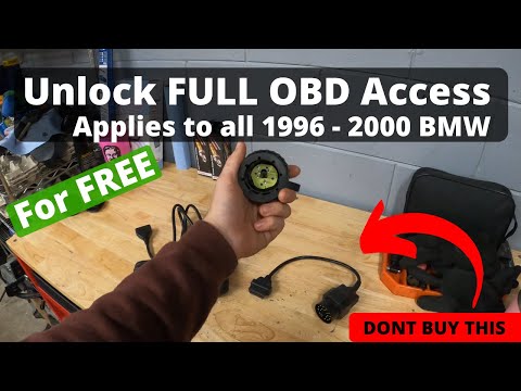 Hack your BMW for FULL OBD Access! Round 20-pin Adapter Bypass Tutorial