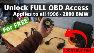 Hack your BMW for FULL OBD Access! Round 20-pin Adapter Bypass Tutorial screenshot 5