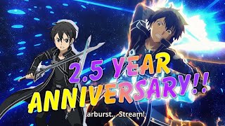 Event 2.5 Year Anniversary! 1 TIKET BISA DAPET 110 CHARA - Sword Art Online Unleash Blading screenshot 5