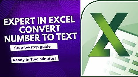 2 Quick Ways to Convert Numbers to Text in Excel #hetaksh
