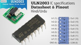 What is ULN2003 IC In Hindi | ULN2003 IC Kaise Kaam Karti Hai | ULN2003 Pinout