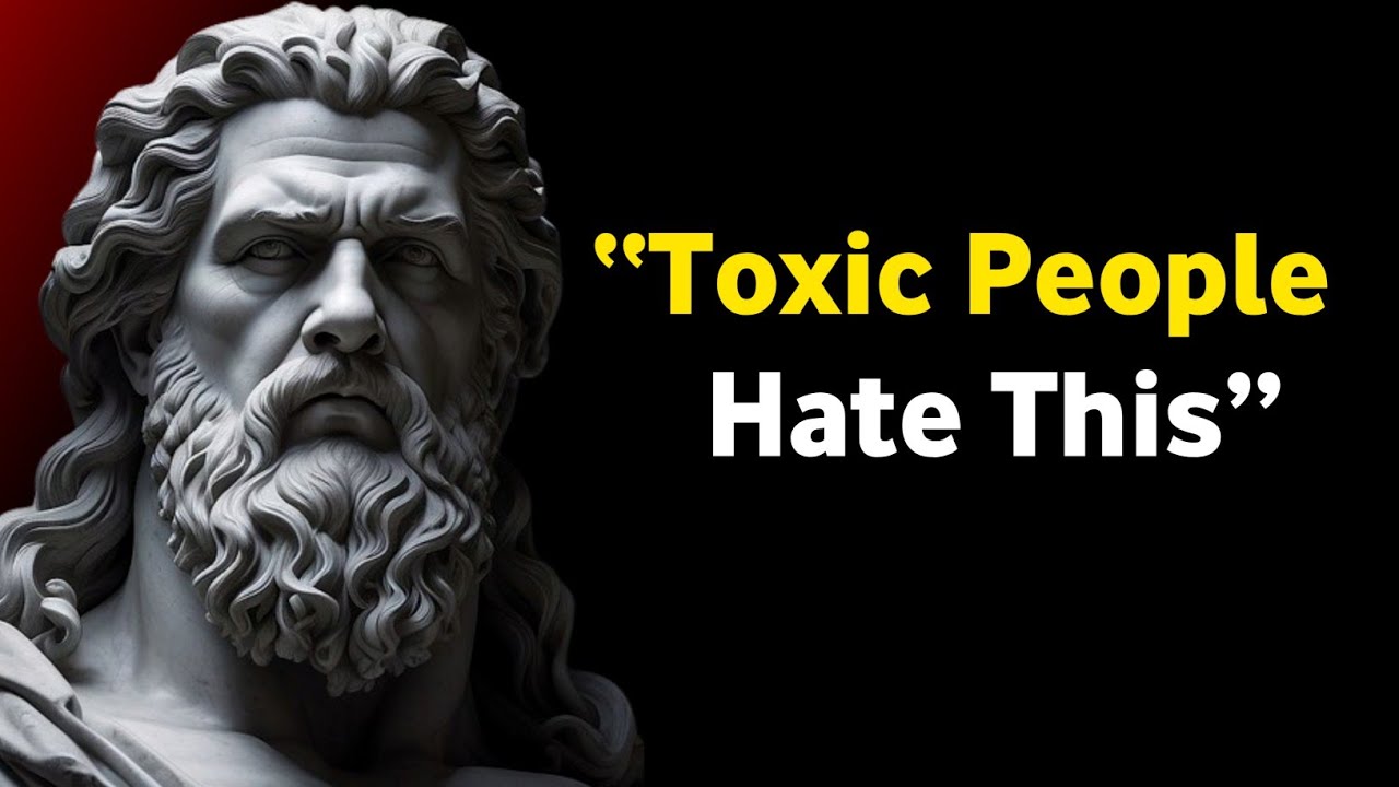 The Powerful Secret to Outsmart Toxic People | Stoicism | Stoic wisdom |