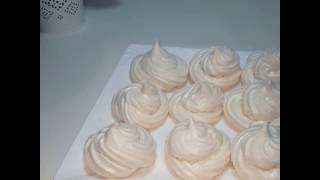 Meringues; recette facile et réussie / وصفة سهلة و ناجحة لتحضير المورانغ