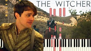 Toss A Coin To Your Witcher (Jaskier Song) - The Witcher | Piano Tutorial (Synthesia) chords