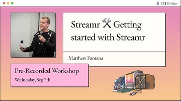 Streamr 🛠 Getting started with Streamr - Matthew Fontana