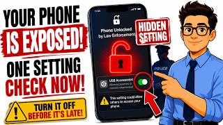 LAWYER: How Cops Can Unlock ANY Phone Using One Hidden Setting — Turn It Off NOW!