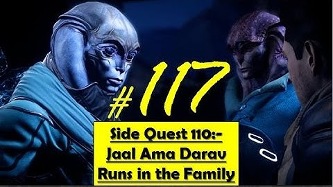 Mass Effect Andromeda - Jaal Ama Darav Runs in the Family | Accompany Jaal to Havarl