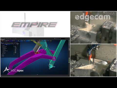 Empire Cycles Headstock Machining | Edgecam