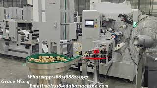 Daba's Fully Automatic Line: 570mm Butt Splicer, Non Stop Die Cutter & Glueless AutoTurret Rewinder!