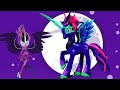 MLP Custom -Turning Princess Celestia into Midnight Sparkle as an Alicorn