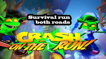 Crash on the run Survival run #4