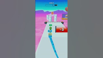 Snake 🐍 Run Race 3d Level 19 Gameplay #shorts #short #trending #gaming