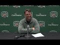 2025 Ohio Football Weekly Press Conference vs Ball State