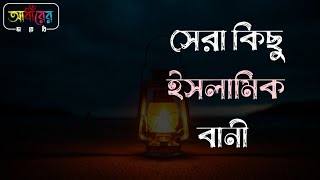 সেরা কিছু ইসলামিক বানী।  bangl new islamic video 2022। Adharer Diary screenshot 3