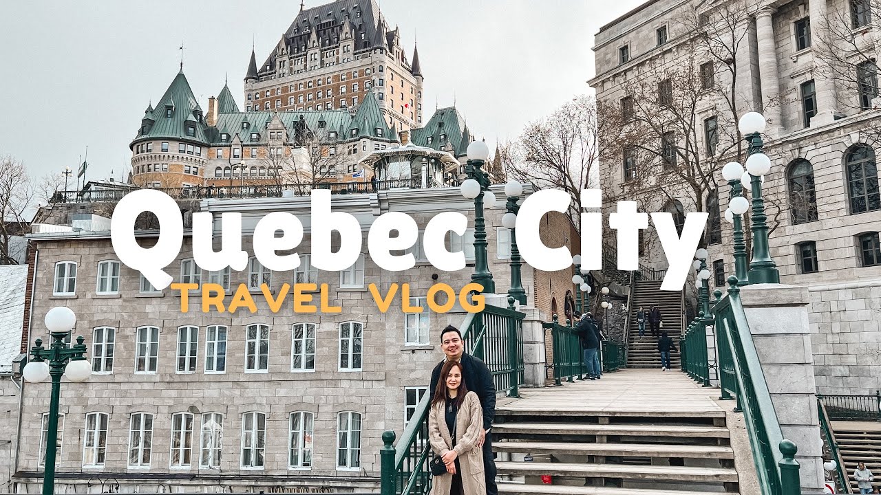 Quebec City Travel Vlog 2024 | Places to Visit in Quebec City Canada