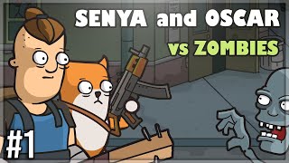 FLASHÓWKA U CWANIAKA! - Senya and Oscar vs Zombies screenshot 5