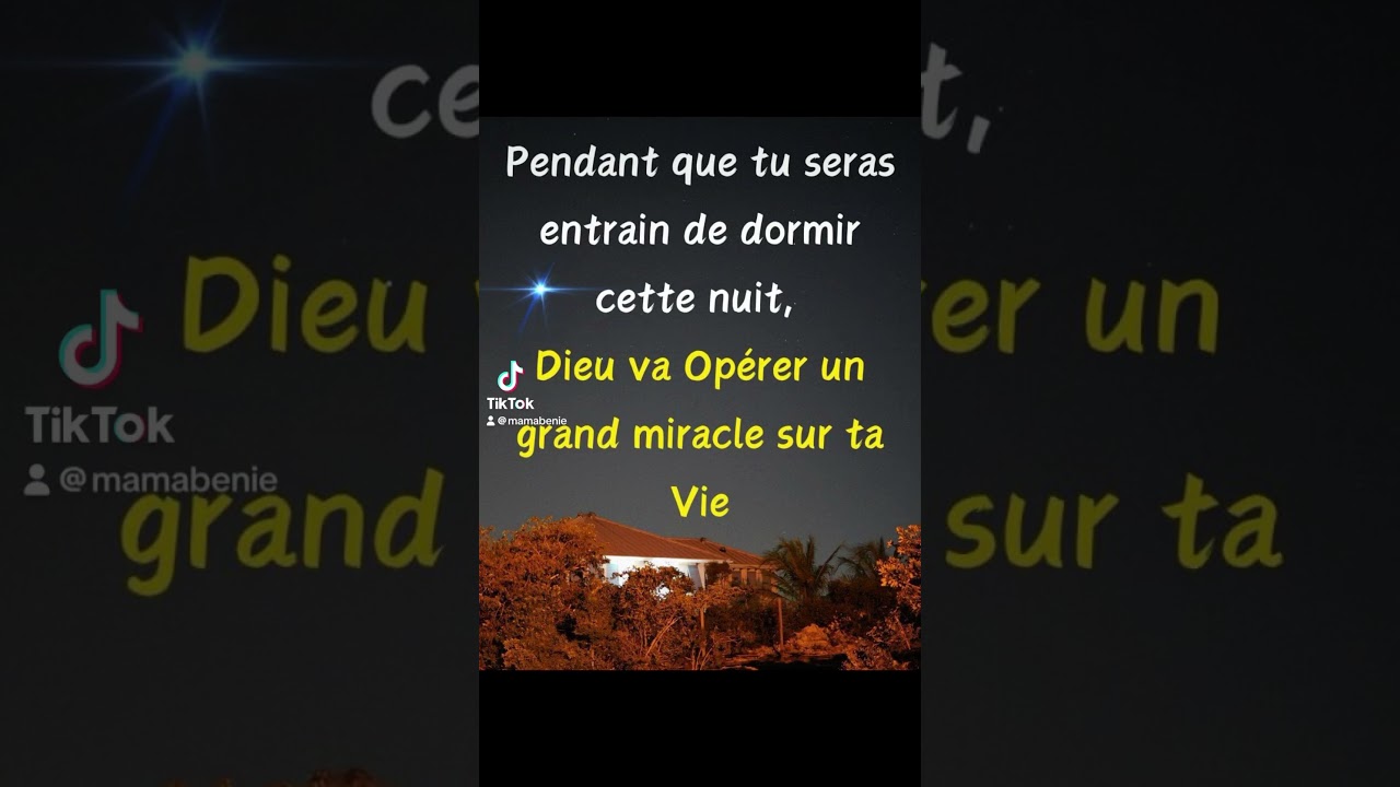 Bonne nuit sous la protection divine 