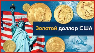 Золотой доллар США: история и цена монеты