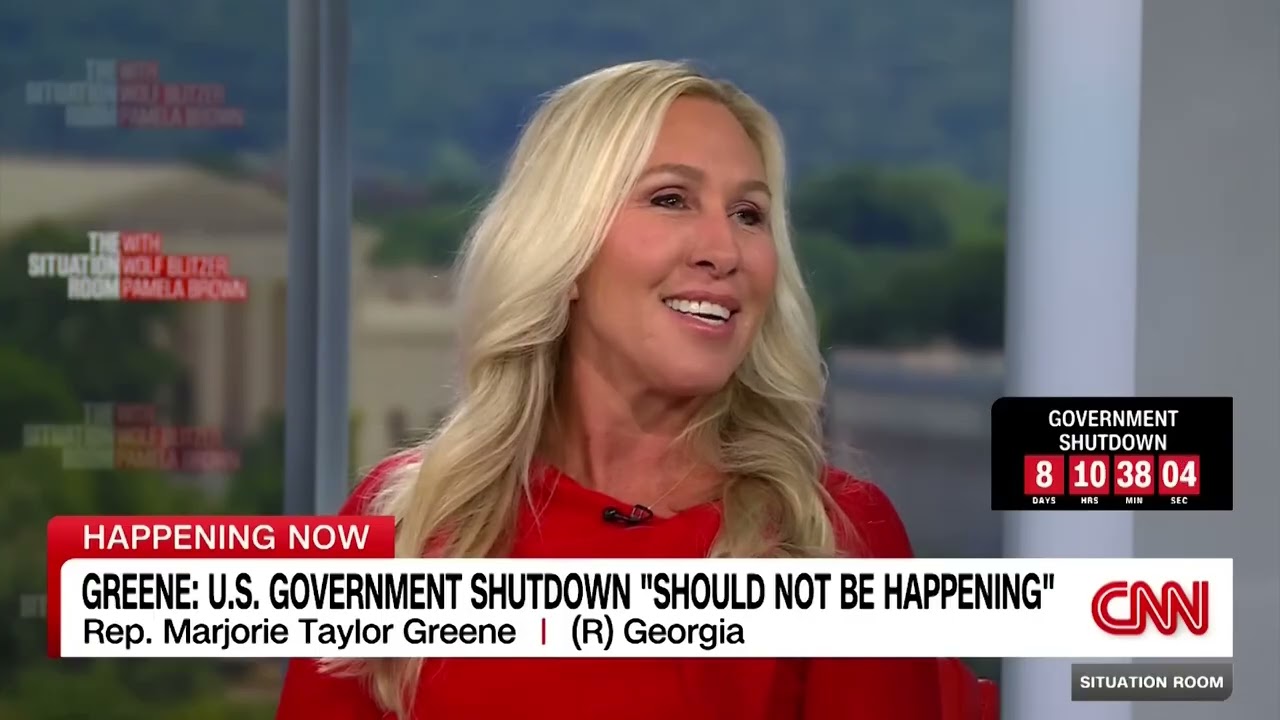 Congresswoman Marjorie Taylor Greene Joins The Situation Room on CNN to Dicuss Healthcare