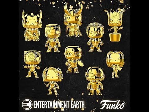 gold avengers pop