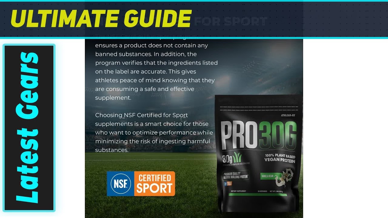 Протеин ATHLEAN-X PRO 30G Vegan: мощное растительное топливо для наращивания мышечной массы.