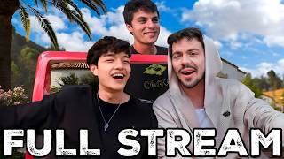 Exploring Calabasas, CA with StableRonaldo and Jasontheween in a Golf Cart..