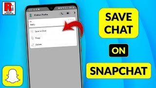How to Save Your Chat on Snapchat screenshot 5