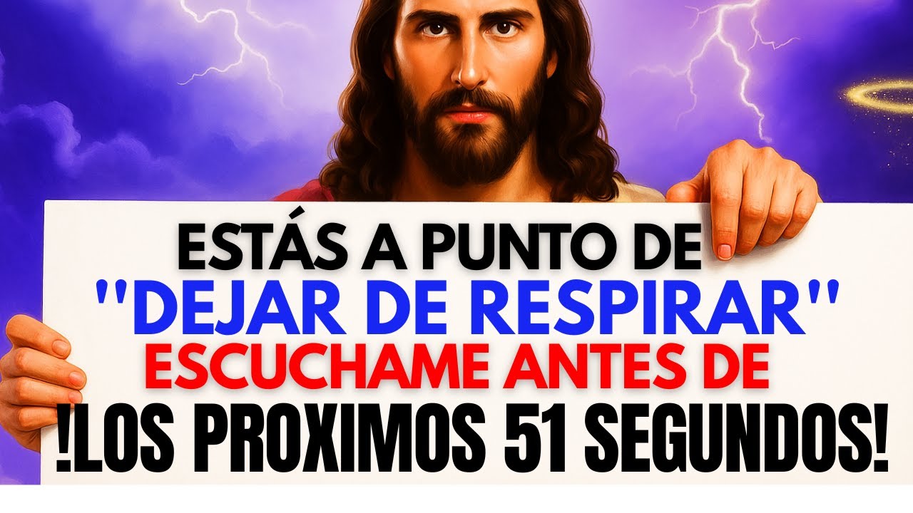 DIOS DICE: ALERTA! IGNORA ESTE MENSAJE Y ARREPENTIRÁS CADA DÍA DE TU VIDA 😢