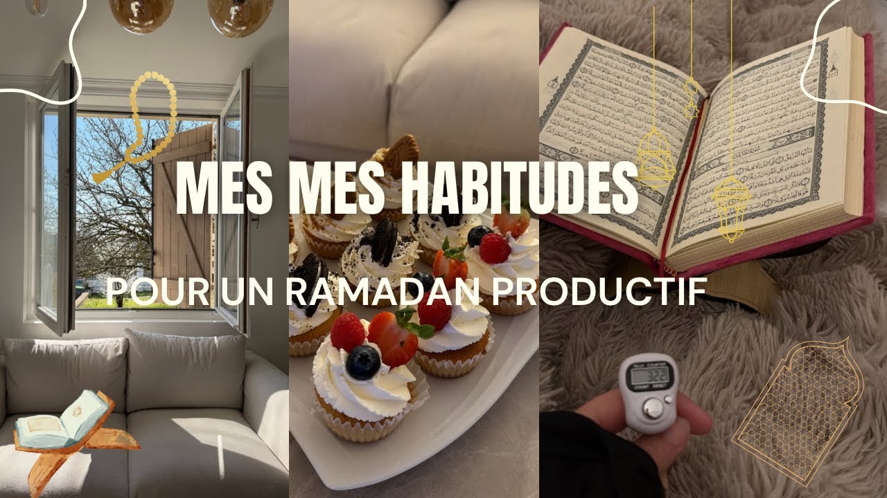Ramadan productif 🌙 | Ma routine pour atteindre mes objectifs spirituels + réflexion sur le repentir
