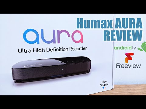 Humax Aura REVIEW Freeview Play & 4K Android TV Set Top Box