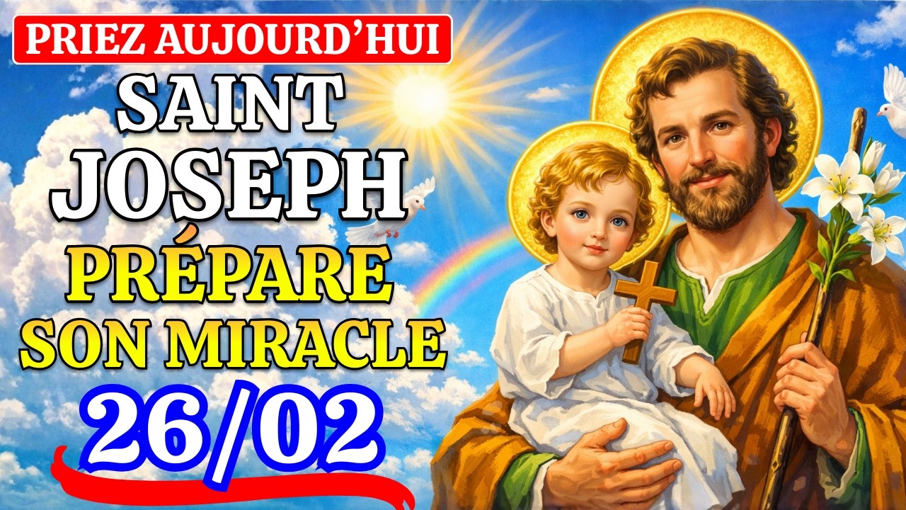 Le MIRACLE de Saint Joseph: Personne ne comprendra comment votre VIE a CHANGÉ si vite!