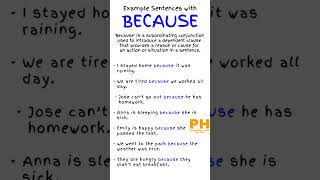 Famous English Easy Practice | Sentences With BECAUSE   #english #englishspeaking #englishlanguage Net Worth