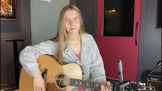 Acoustic Cover of The 1 by Taylor Swift | folklore | singing + playing guitar