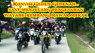 Konvoi Besar besaran Sore Tadi saat menjelang pengesahan 131/117