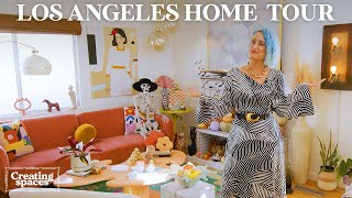 Touring LA's MOST COLORFUL Home | Katie Mack