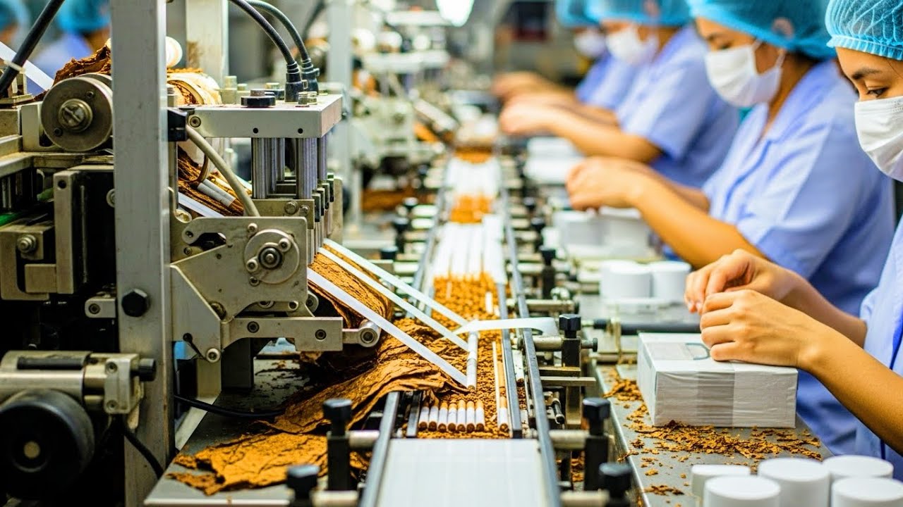 Tobacco Industry: From Leaf Processing to Final Cigarette Packaging