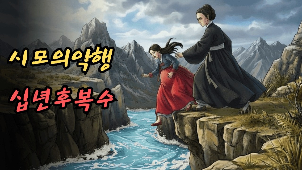 시어머니는 임신한 며느리를 강물에 밀어 넣었고, 10년 후 며느리는 복수를 다짐했다. | 민담 | 전설 | 설화 | 옛날이야기
