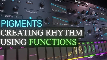Creating Rhythms Using Functions in Arturia Pigments 4
