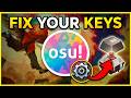 How To CHANGE Key Binds In Osu (EASY) 2026