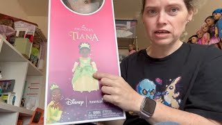 Unboxing American Girl Disney Princess Tiana Doll- Dolly Dreams Ep 892