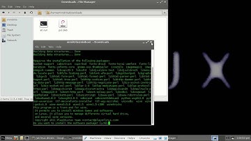 How to : Install software in an ubuntu/debian based linux distro