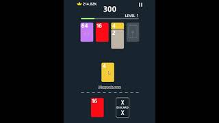 2048 Solitaire Card Game #shorts screenshot 1