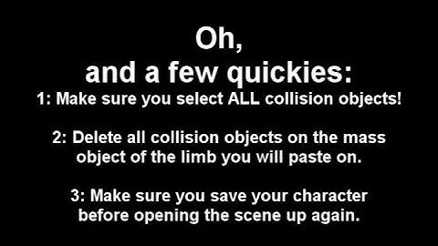 Tutorial: Exporting Chars in Endorphin
