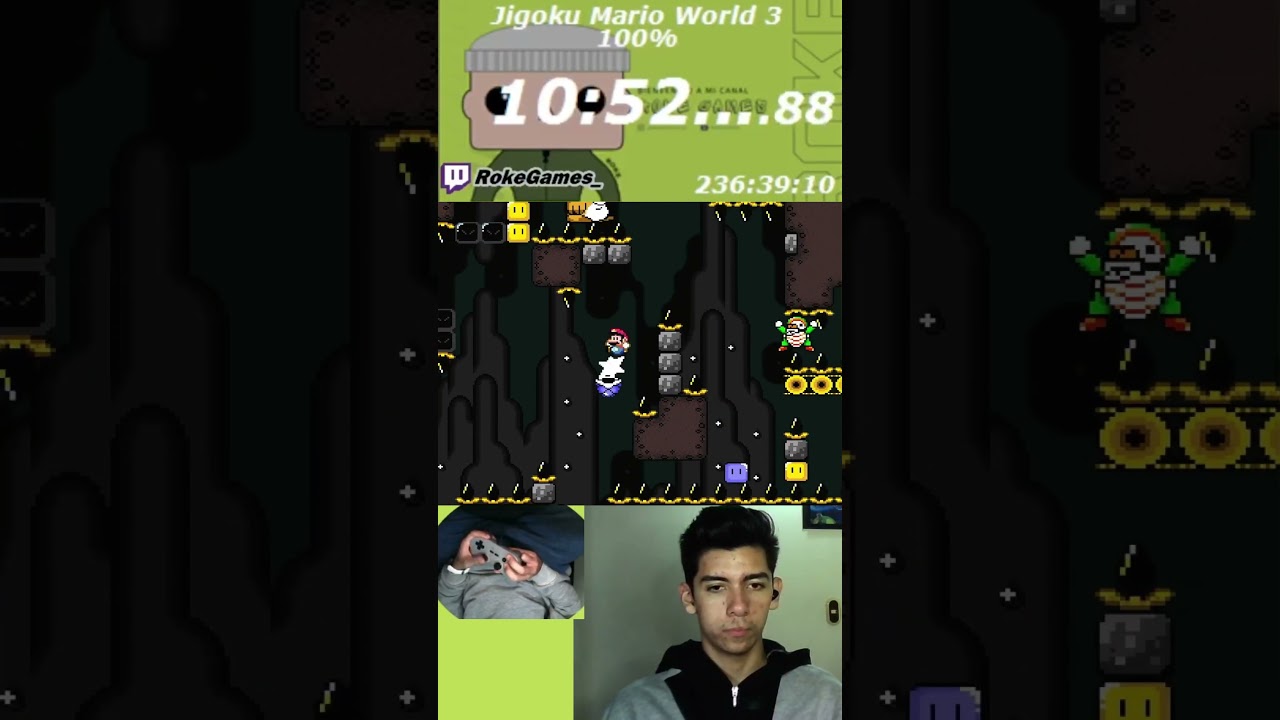 Jigoku Mario World 3: The Black Shell - Nivel 