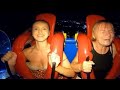 Nipple slip down blause show boobs sexy girls funny slingshot ride show boobs