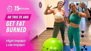 Workout With Me | Quick 15 Minute BURN | Kelsey | Tia Stokes