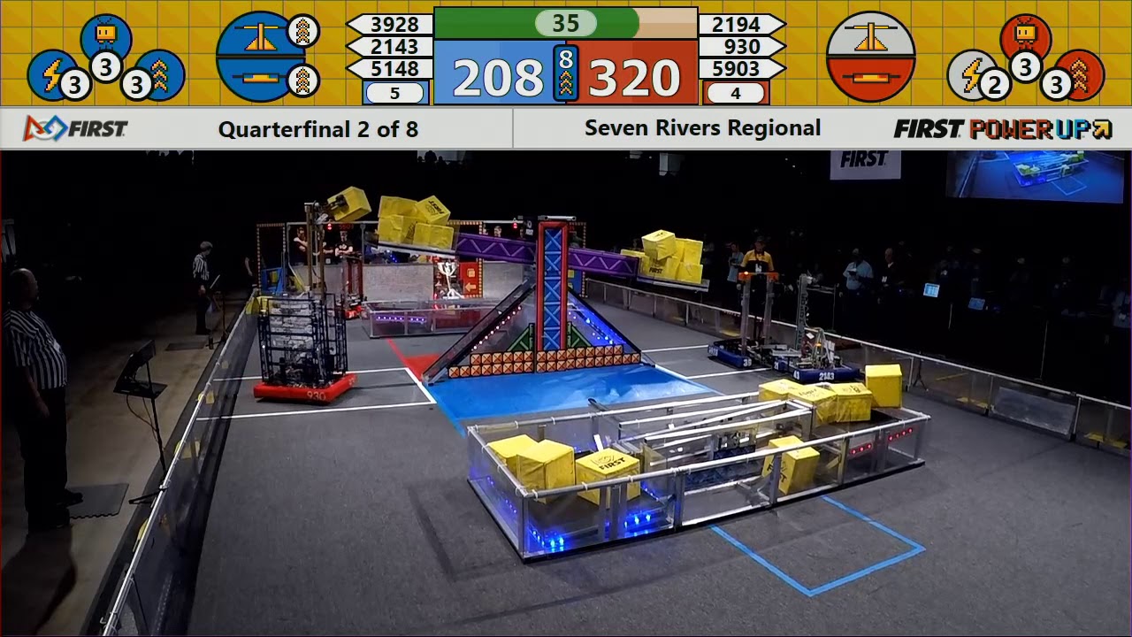 Quarterfinal 2 - 2018 Seven Rivers Regional - YouTube