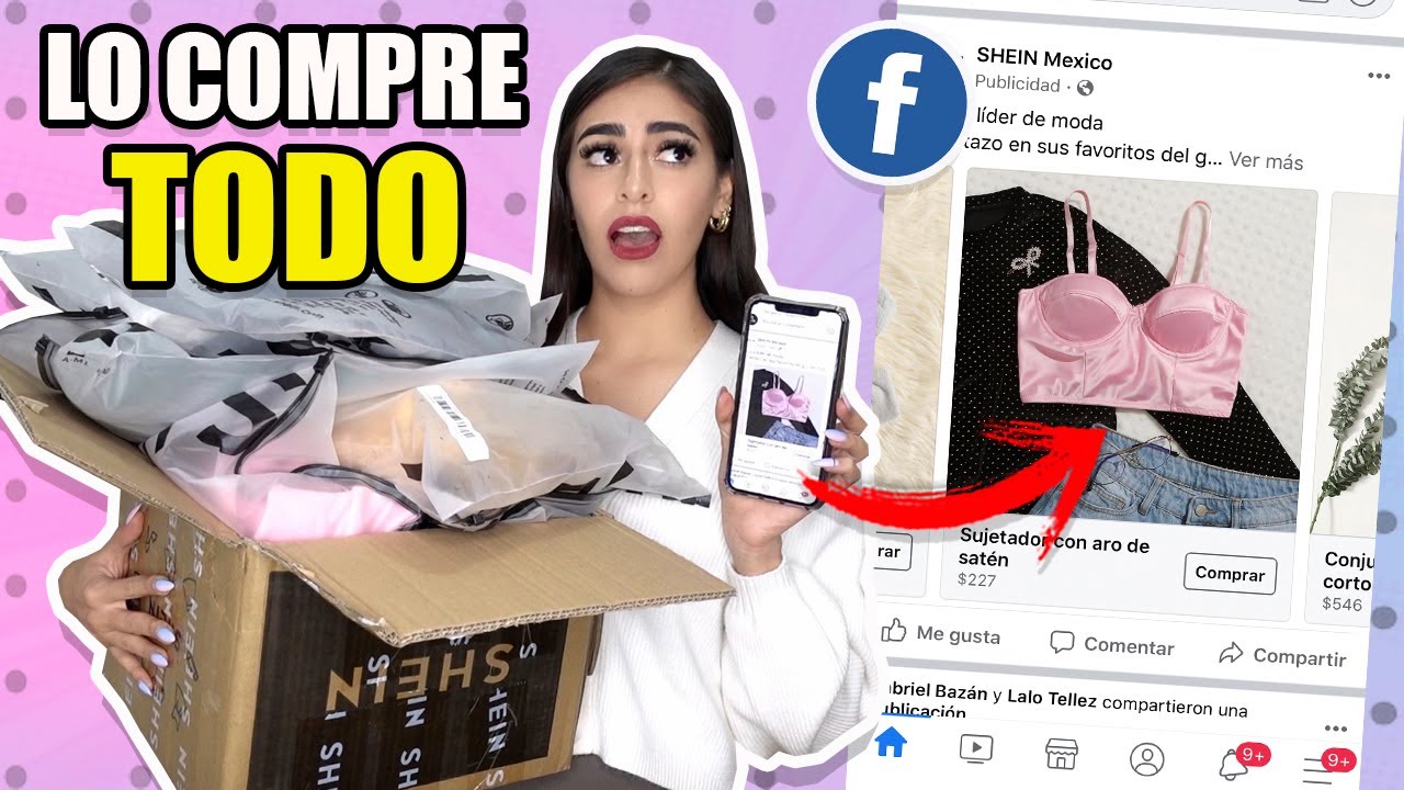 Me Compre Ropa Ropa COMPRE TODA LA ROPA QUE ME RECOMENDO FACEBOOK - YouTube