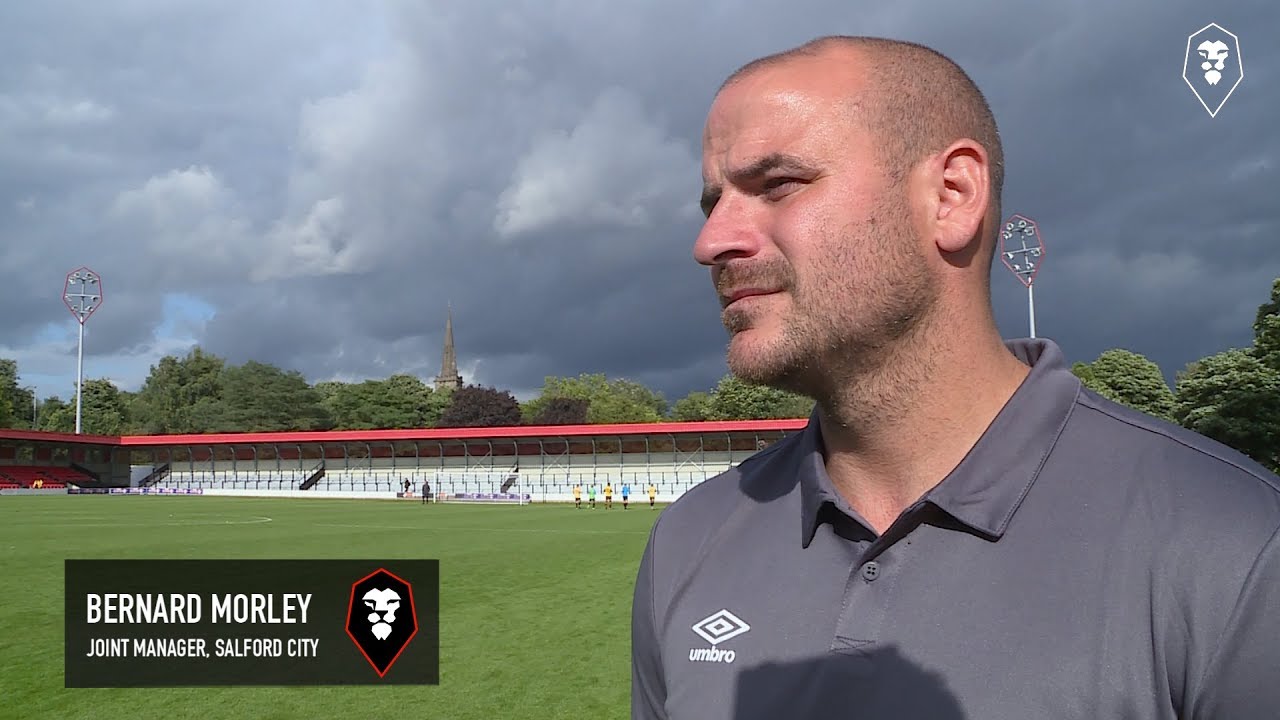 national league volley Salford City 3-0 Kidderminster Harriers - Bernard Morley post-match interview